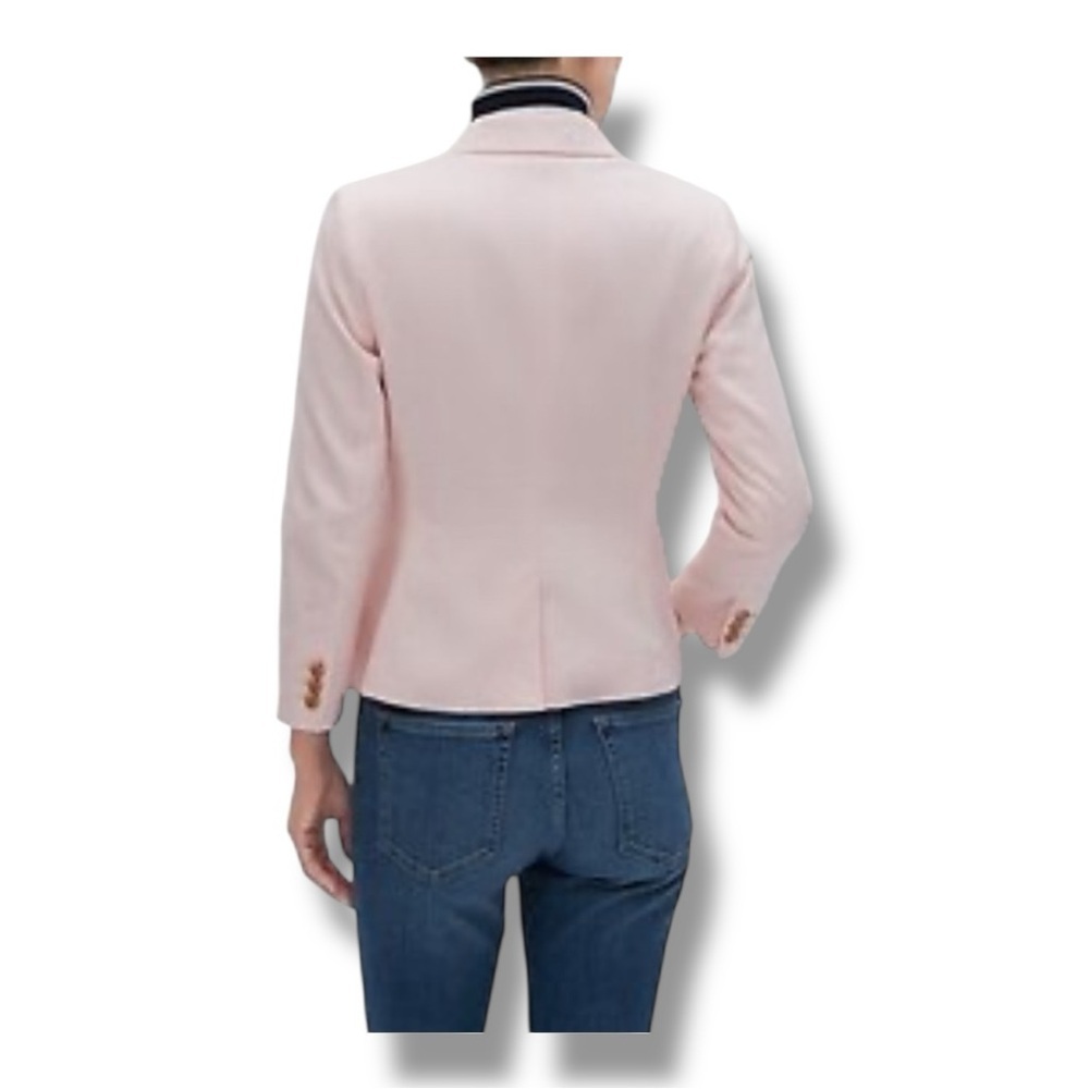 BANANA REPUBLIC Dusty Pink Linen Blazer 14 - Picture 3 of 5
